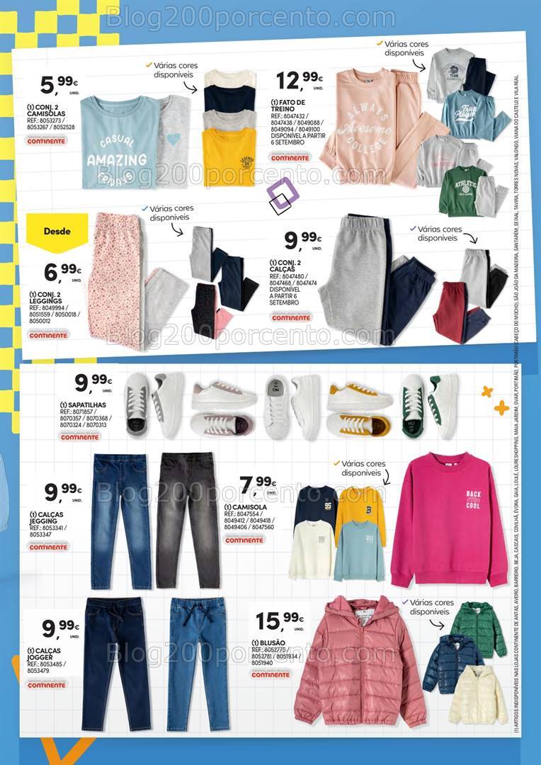 Antevisão Folheto CONTINENTE Regresso às Aulas Promoções de 3 a 22 ...