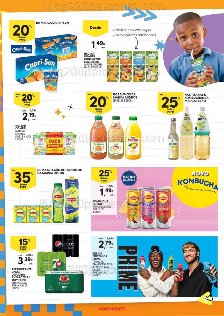 Antevisão Folheto CONTINENTE Regresso às Aulas Promoções de 3 a 22 ...