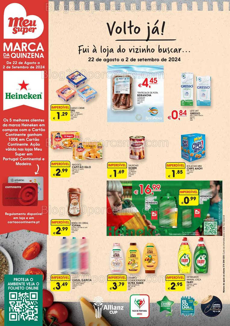 Antevisão Folheto MEU SUPER Promoções de 22 agosto a 2 setembro
