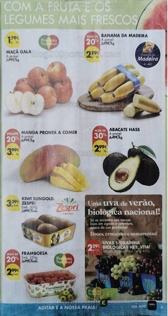 Antevisão Folheto PINGO DOCE Super Promoções de 3 a 9 setembro