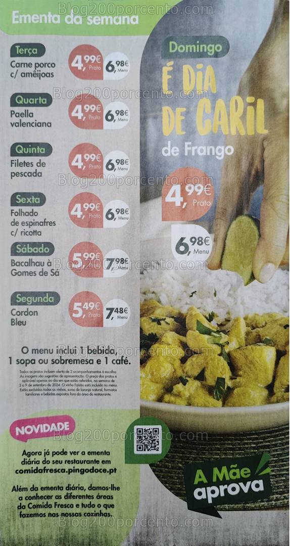 Antevisão Folheto PINGO DOCE Super Promoções de 3 a 9 setembro