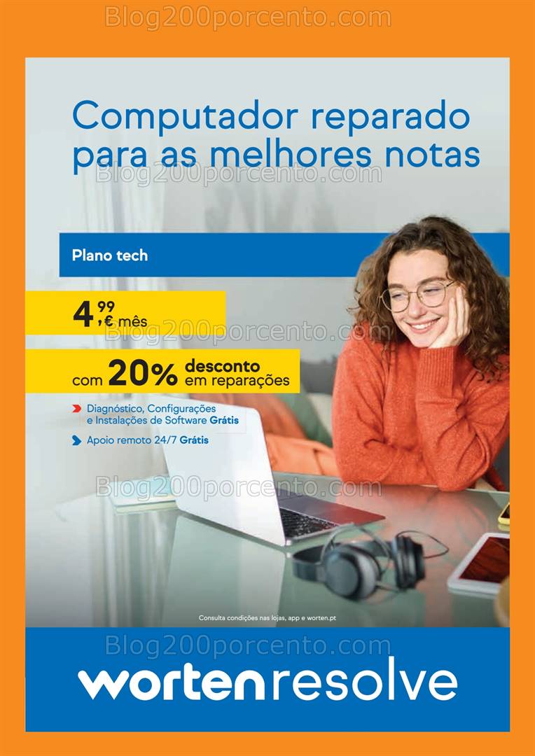 Antevisão Folheto WORTEN Regresso às Aulas Promoções de 20 agosto a 16 setembro