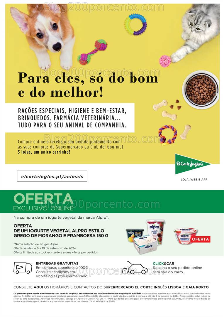 Antevisão Folheto EL CORTE INGLÉS Promoções de 6 a 19 setembro