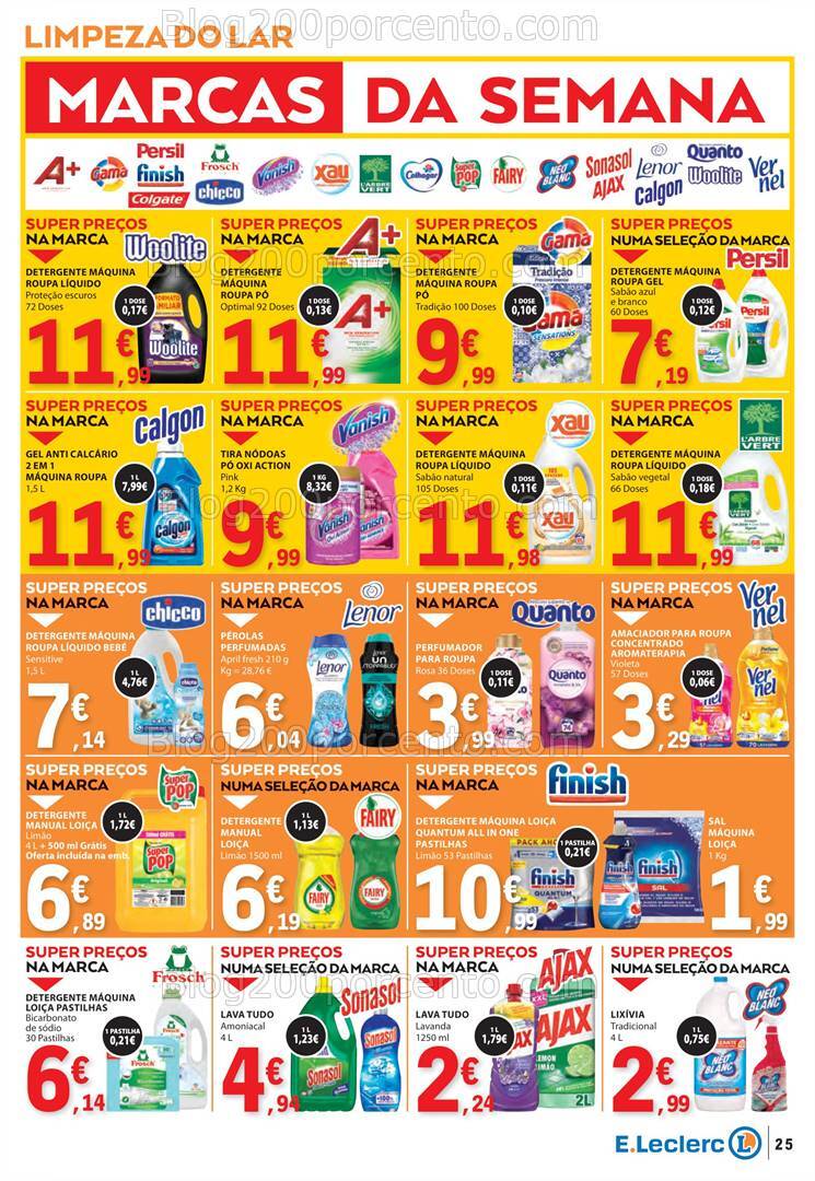 Antevisão Folheto E-LECLERC Promoções de 5 a 11 setembro