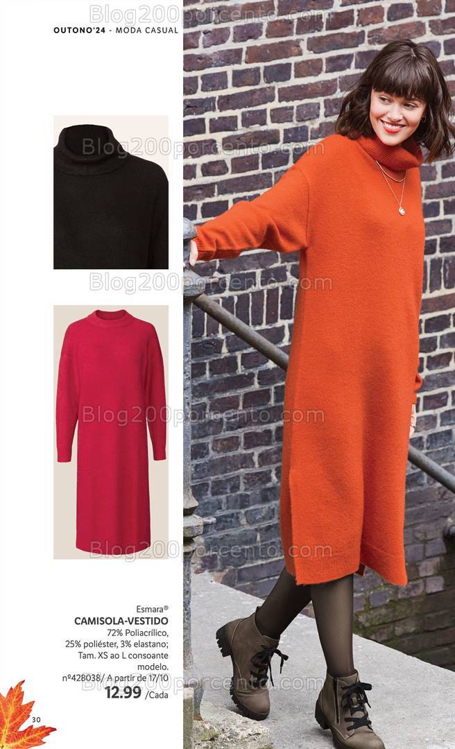 Antevisão Folheto LIDL Esmara Moda Outono - Inverno Promoções a partir de 16 setembro