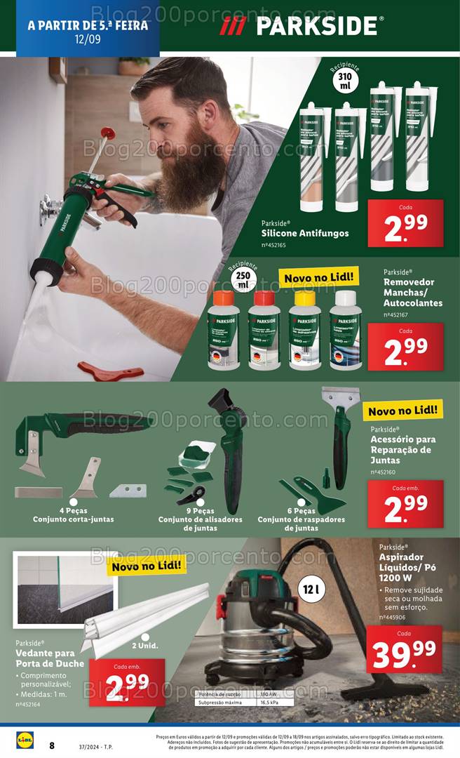 Antevisão Folheto LIDL Bazar Promoções a partir de 12 setembro