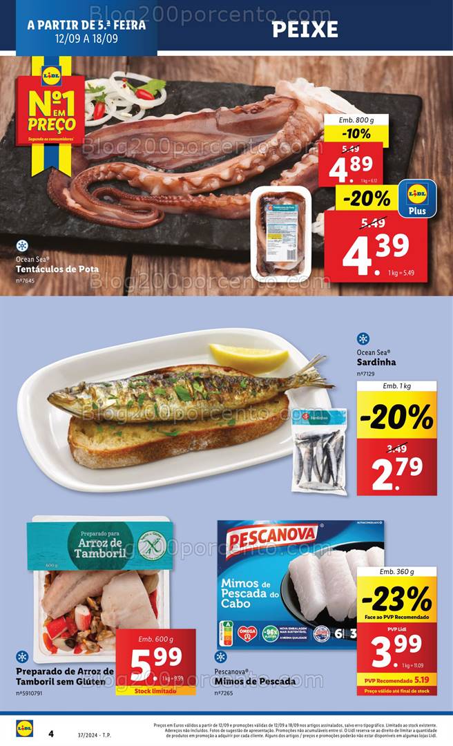 Antevisão Folheto LIDL Promoções de 12 a 18 setembro