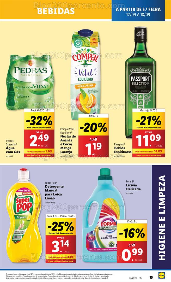 Antevisão Folheto LIDL Promoções de 12 a 18 setembro