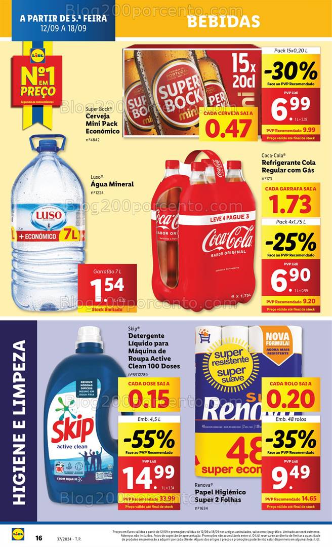 Antevisão Folheto LIDL Promoções de 12 a 18 setembro