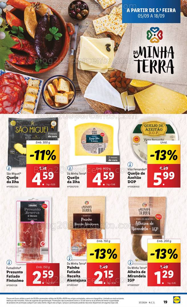 Antevisão Folheto LIDL Promoções de 12 a 18 setembro