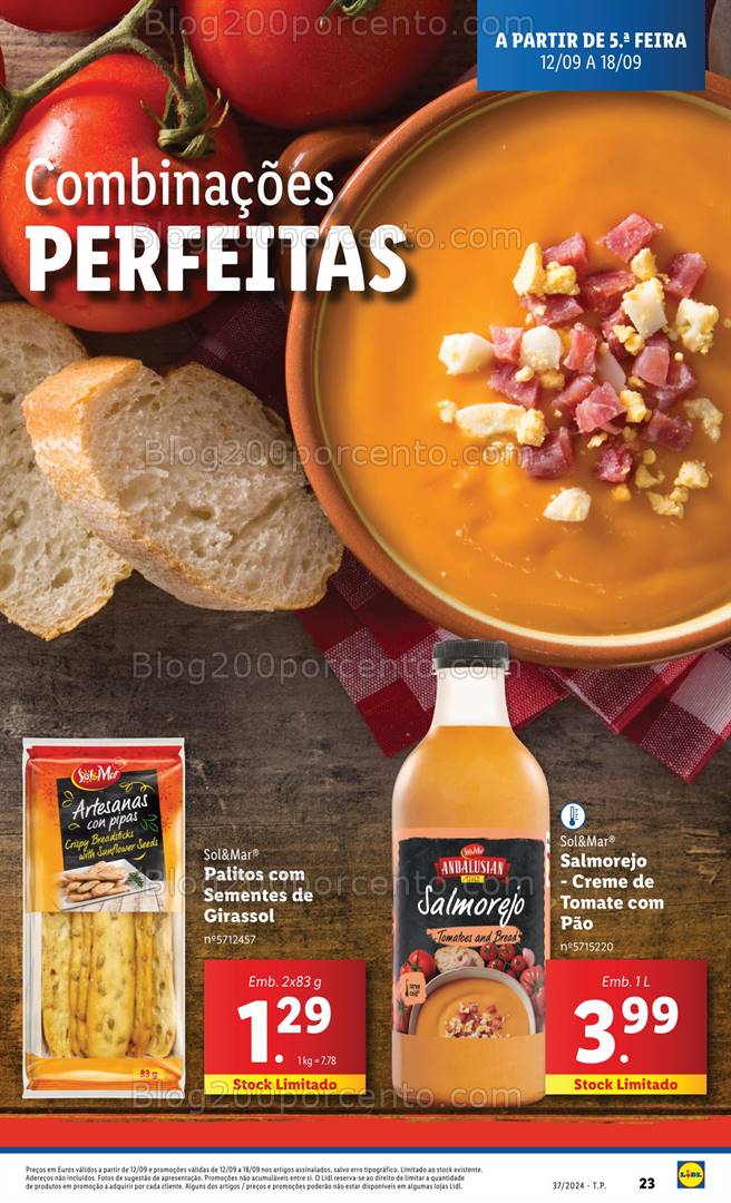 Antevisão Folheto LIDL Promoções de 12 a 18 setembro