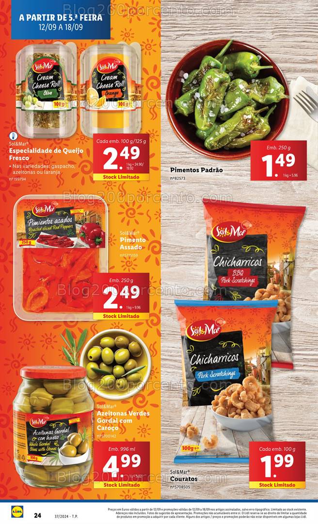 Antevisão Folheto LIDL Promoções de 12 a 18 setembro