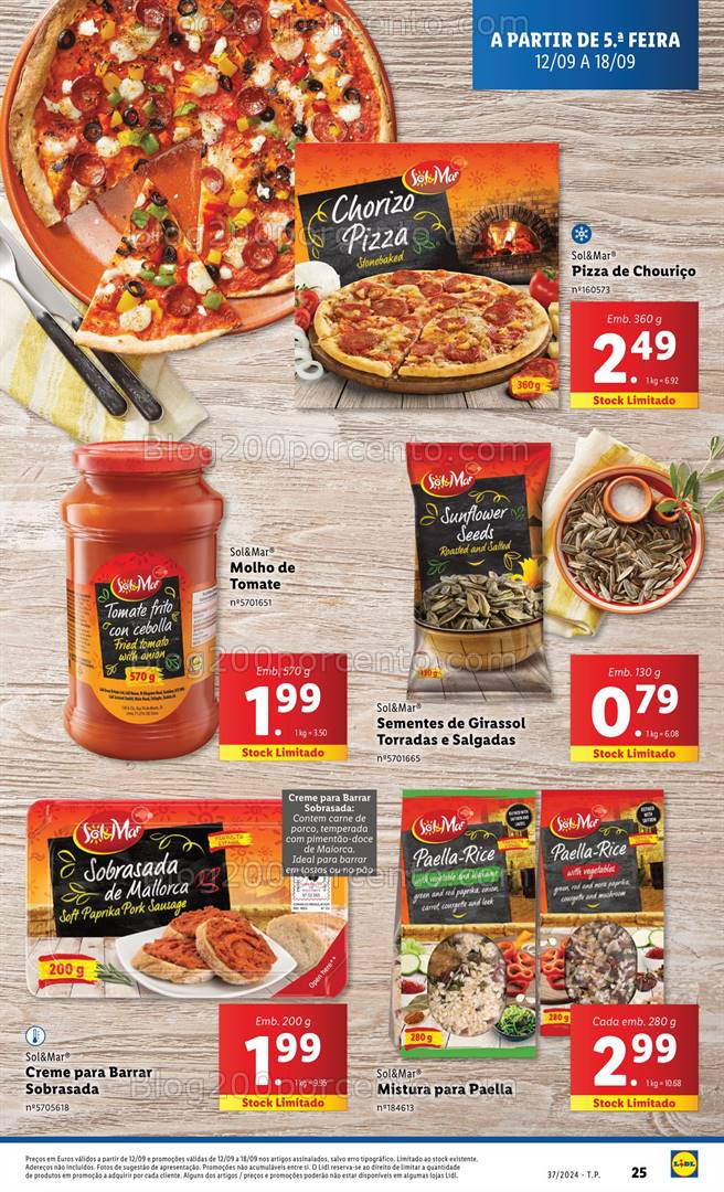 Antevisão Folheto LIDL Promoções de 12 a 18 setembro