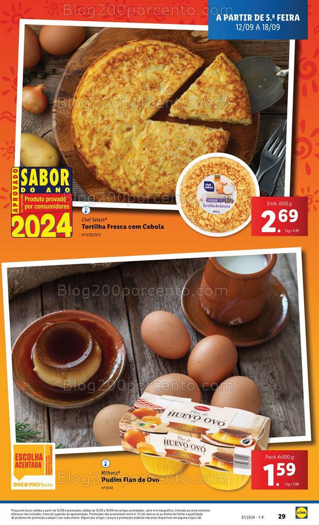 Antevisão Folheto LIDL Promoções de 12 a 18 setembro