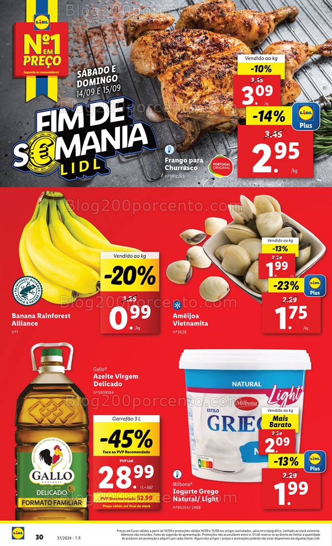 Antevisão Folheto LIDL Promoções de 12 a 18 setembro