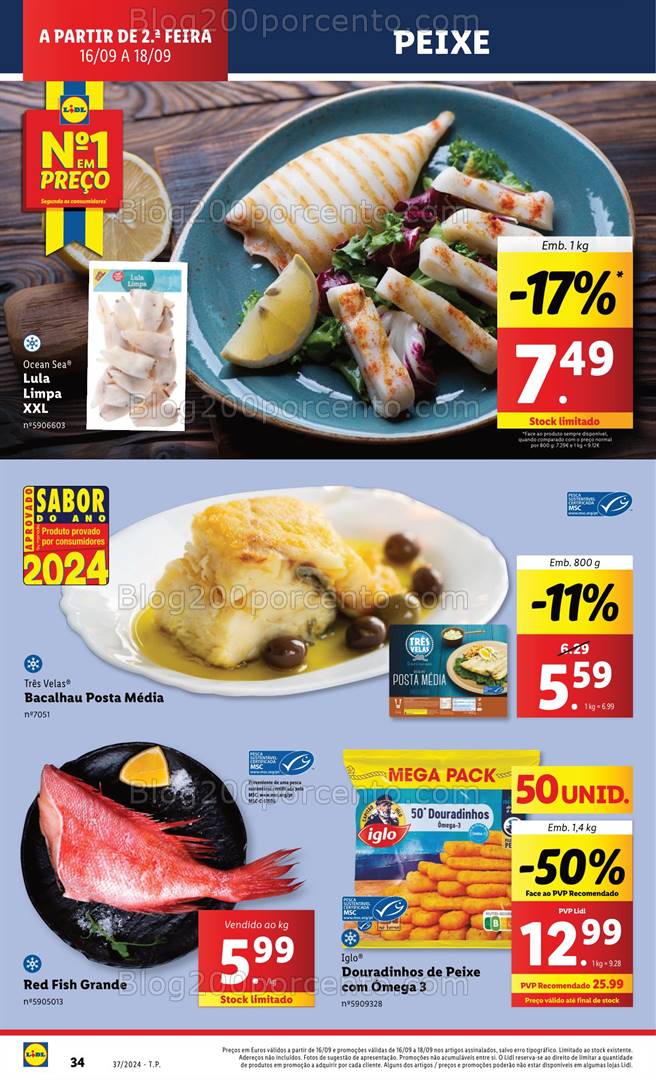 Antevisão Folheto LIDL Promoções de 12 a 18 setembro