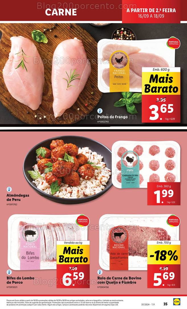 Antevisão Folheto LIDL Promoções de 12 a 18 setembro