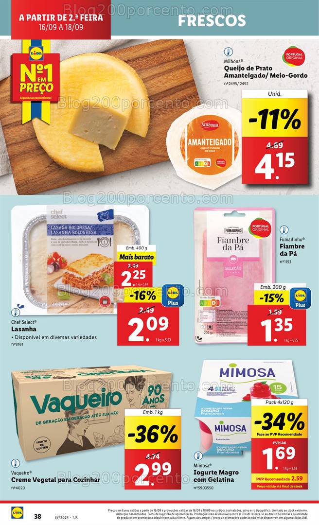 Antevisão Folheto LIDL Promoções de 12 a 18 setembro