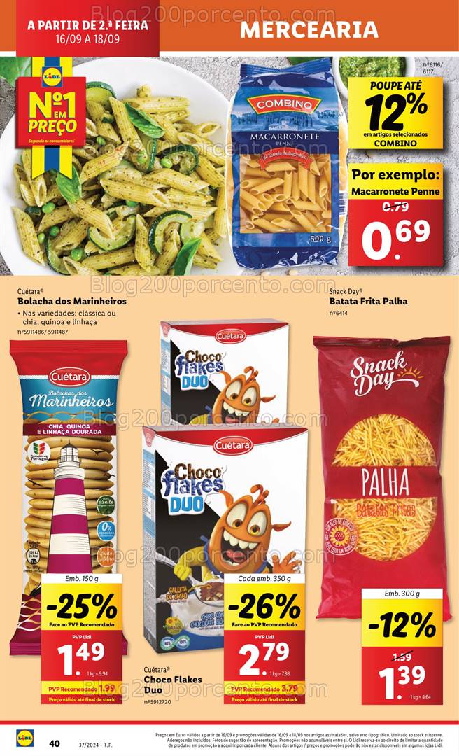 Antevisão Folheto LIDL Promoções de 12 a 18 setembro