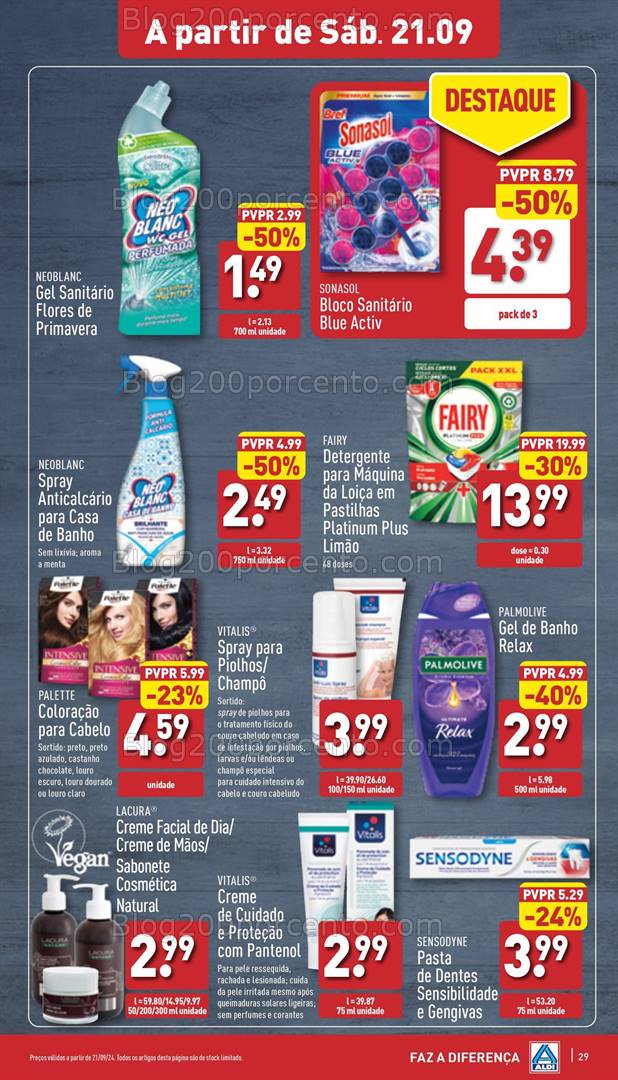 Antevisão Folheto ALDI Promoções de 18 a 24 setembro