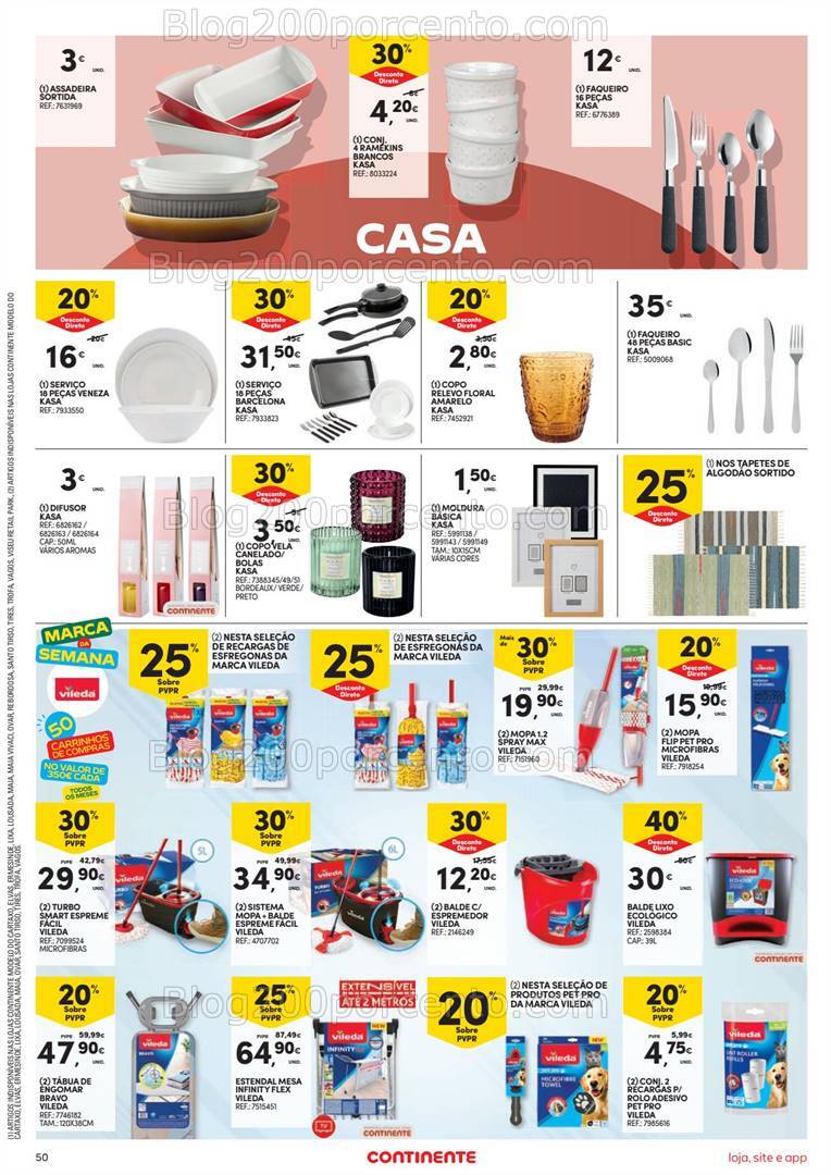 Antevisão Folheto CONTINENTE Bazar Promoções de 10 a 16 setembro