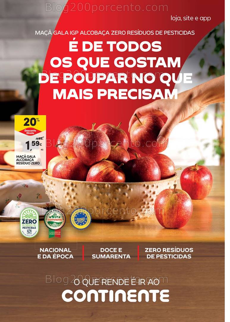 Antevisão Folheto CONTINENTE Promoções de 10 a 16 setembro