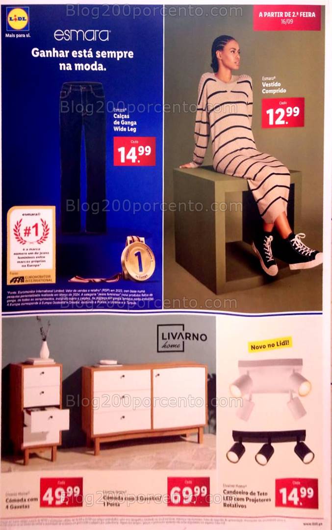 Antevisão Folheto LIDL Bazar Promoções a partir de 16 setembro