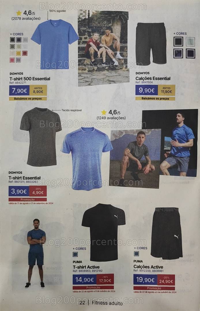 Antevisão Folheto DECATHLON Regresso ao Desporto - Baixa de Preços + Promoções até 6 outubro