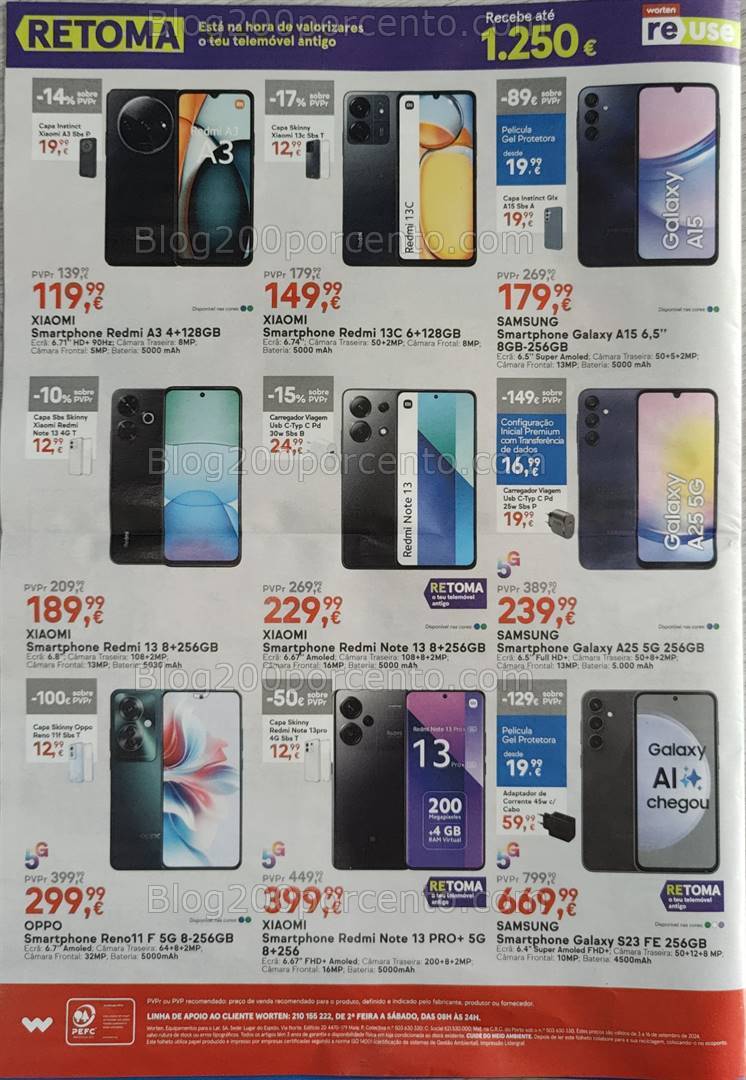 Antevisão Folheto WORTEN Promoções de 3 a 16 setembro