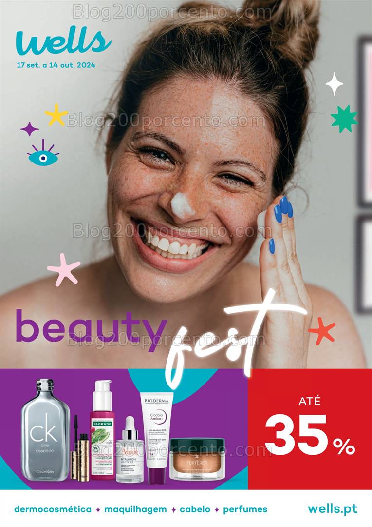 Antevisão Folheto WELLS Beleza Promoções de 17 setembro a 14 outubro