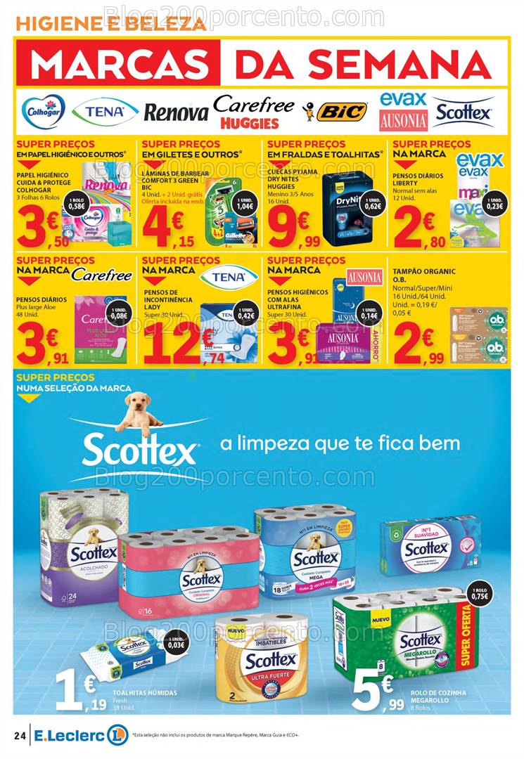 Antevisão Folheto E-LECLERC Promoções de 26 setembro a 2 outubro