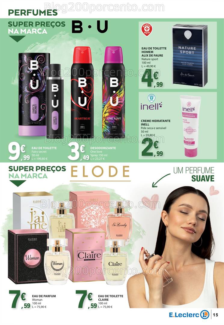 Antevisão Folheto E-LECLERC Bazar e Beleza Promoções de 17 a 29 setembro