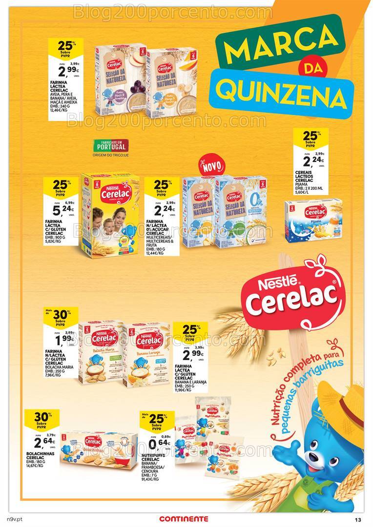 Antevisão Folheto CONTINENTE Açores Promoções de 12 a 25 setembro