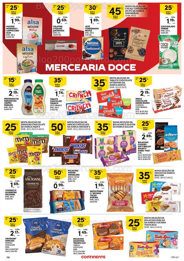 Antevisão Folheto CONTINENTE Açores Promoções de 12 a 25 setembro