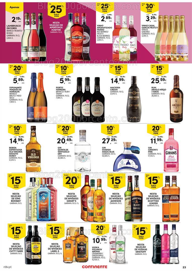 Antevisão Folheto CONTINENTE Açores Promoções de 12 a 25 setembro