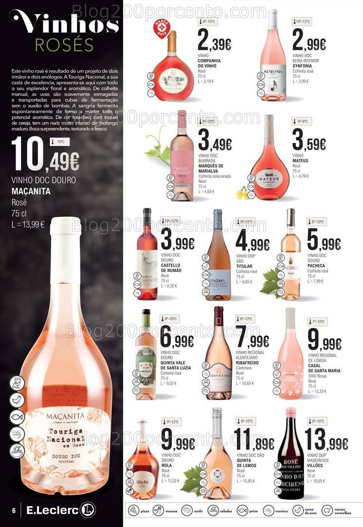 Antevisão Folheto E-LECLERC Sabores Promoções de 1 a 20 outubro