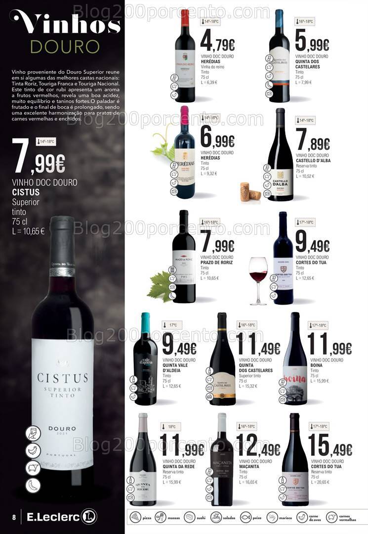 Antevisão Folheto E-LECLERC Sabores Promoções de 1 a 20 outubro