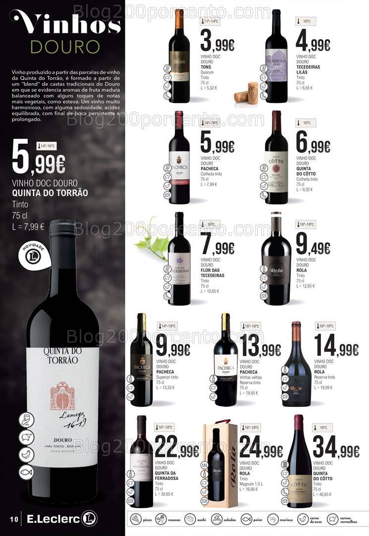 Antevisão Folheto E-LECLERC Sabores Promoções de 1 a 20 outubro