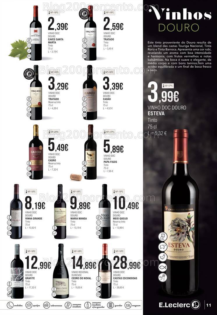 Antevisão Folheto E-LECLERC Sabores Promoções de 1 a 20 outubro