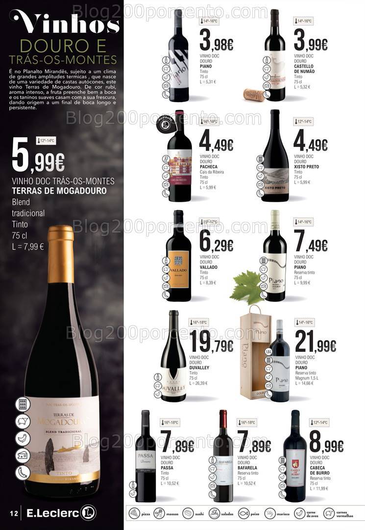 Antevisão Folheto E-LECLERC Sabores Promoções de 1 a 20 outubro