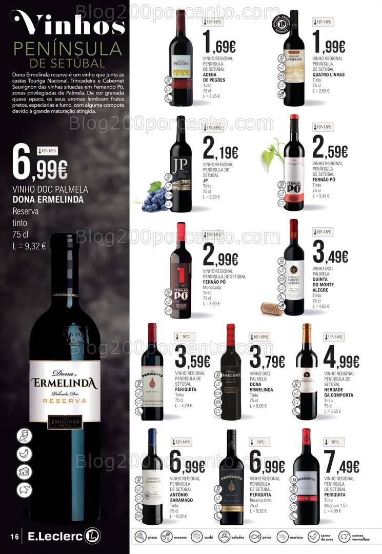 Antevisão Folheto E-LECLERC Sabores Promoções de 1 a 20 outubro