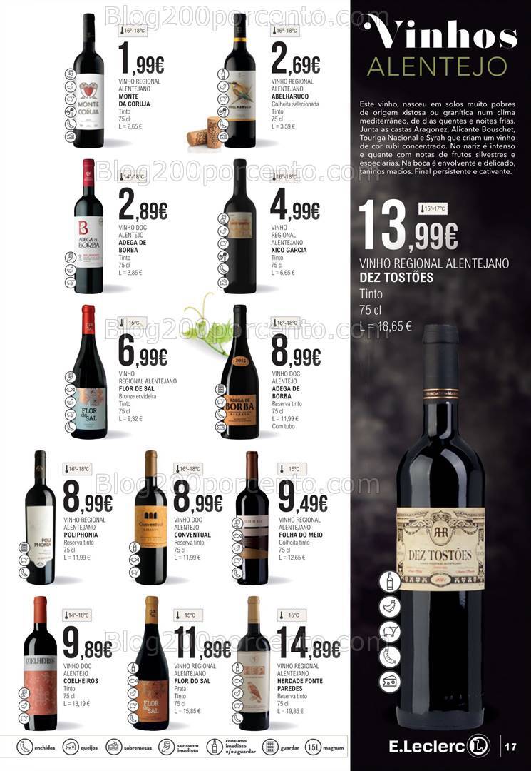Antevisão Folheto E-LECLERC Sabores Promoções de 1 a 20 outubro