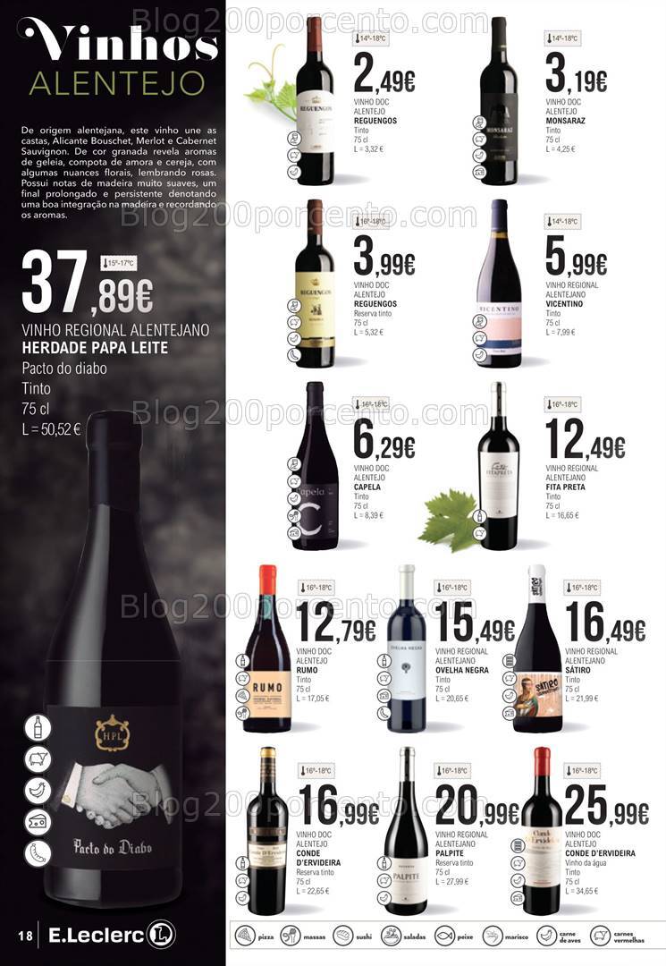 Antevisão Folheto E-LECLERC Sabores Promoções de 1 a 20 outubro