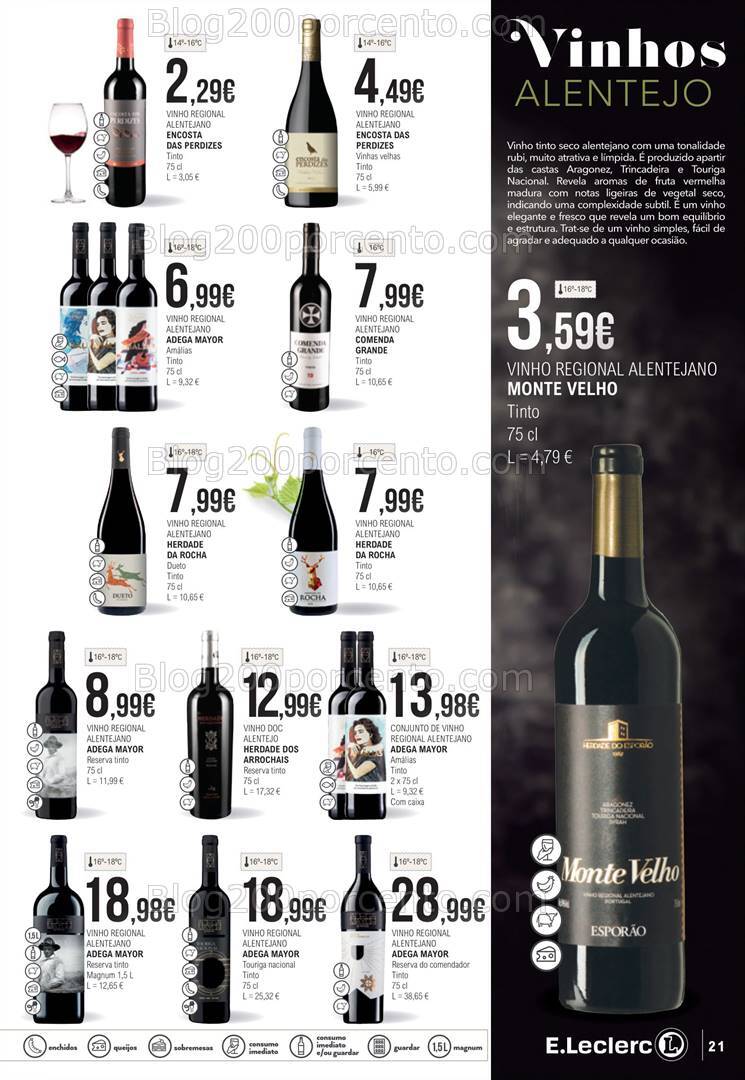 Antevisão Folheto E-LECLERC Sabores Promoções de 1 a 20 outubro