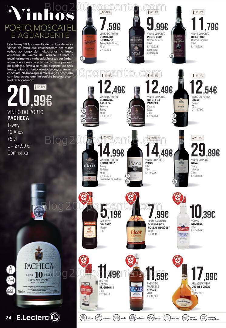 Antevisão Folheto E-LECLERC Sabores Promoções de 1 a 20 outubro