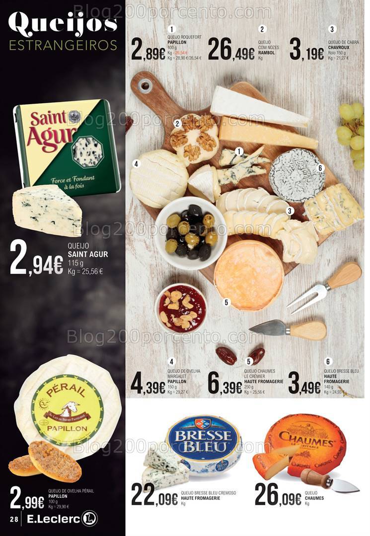 Antevisão Folheto E-LECLERC Sabores Promoções de 1 a 20 outubro