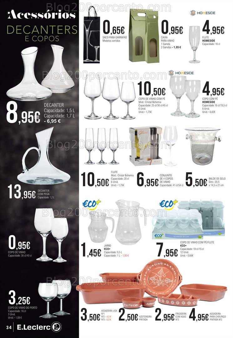Antevisão Folheto E-LECLERC Sabores Promoções de 1 a 20 outubro