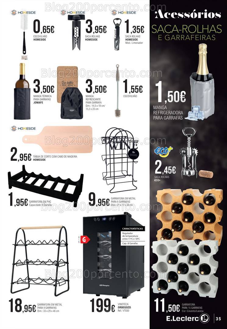 Antevisão Folheto E-LECLERC Sabores Promoções de 1 a 20 outubro