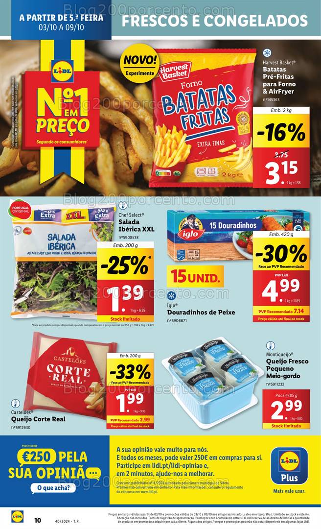 Antevisão Folheto LIDL Promoções Promoções de 3 a 9 outubro