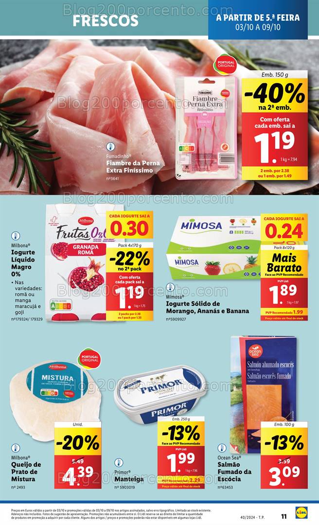 Antevisão Folheto LIDL Promoções Promoções de 3 a 9 outubro